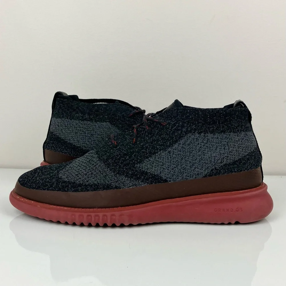 NFS Cole Haan Men’s Shoes Size 8.5 M 2.Zerogrand Stitchlite Chukka Boots Gray